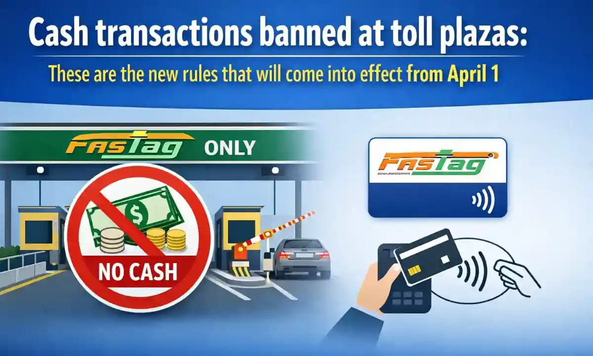 Cash transactions banned at toll plazas