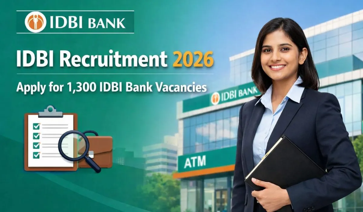 IDBI ಬ್ಯಾಂಕ್ ನೇಮಕಾತಿ 2026